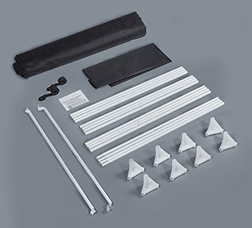 TopoLite 32"x32"x63" Hydroponic Garden 600D Grow Tent Room Reflective Mylar Indoor Garden Growing Room Hydroponic System w/Plastic Corner(32"x32"x63")