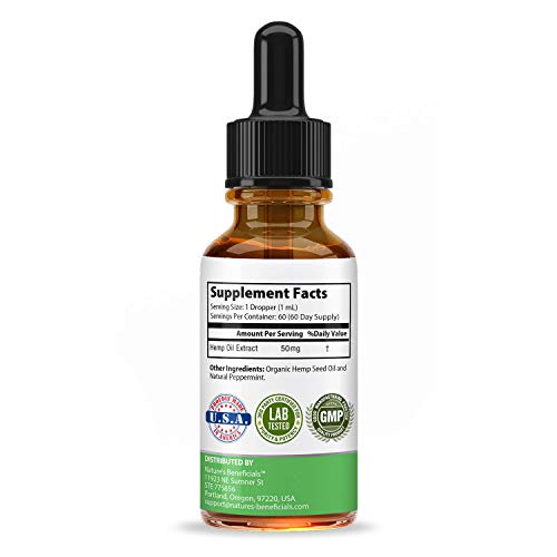 Organic Hemp Oil Extract Drops 3000mg - Ultra Premium Pain Relief Anti-Inflammatory, Stress & Anxiety Relief, Joint Support, Sleep Aid, Omega Fatty Acids 3 6 9, Non-GMO Ultra-Pure CO2 Extracted