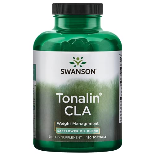 Swanson Tonalin Cla (Safflower Oil Blend) 1000 Milligrams 180 Sgels