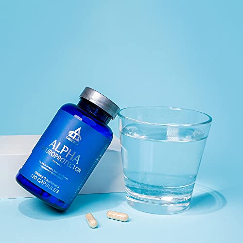 Thrivous Alpha - Enhance Brain & Nerve Function for Better Aging - Advanced Natural Nootropic Supplement: Alpha GPC, Acetyl L Carnitine, R Alpha Lipoic Acid, Ginkgo Biloba, SerinAid Phosphatidylserine