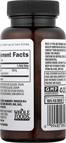 Whole Foods Market, L Carnitine 500mg, 60 ct