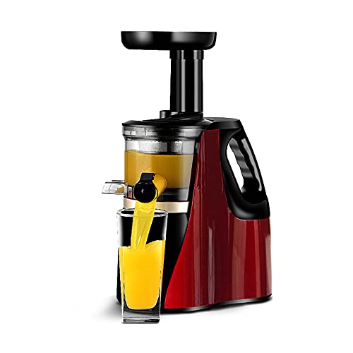 Slow Masticating Juicer Vegetable And Fruit, Cold Press Juicer Machine Easy To Clean, Fruit Juicer 98% Juice Yield & Pure Juice, Quiet Motor