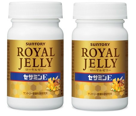 Suntory Royal Jelly + Sesamin E120 Tablets 30 Days×2bottles