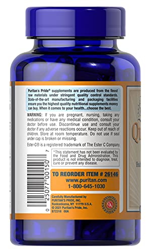 Quercetin Complex with Vitamin C, Supports Upper Respiratory Health*, 50 ct, by Puritan's Pride