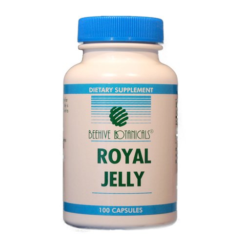 Beehive Botanicals Royal Jelly Capules - 500 Mg-100 Count