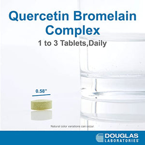 Douglas Laboratories Quercetin Bromelain Complex | Triple Source Antioxidant and Enzyme Formula to Support Vascular and Immune Cell Function* | 100 Tablets