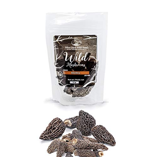 West Coast Wild Foods | Dried Wild Mushrooms (Morel, 0.52oz - 15g)