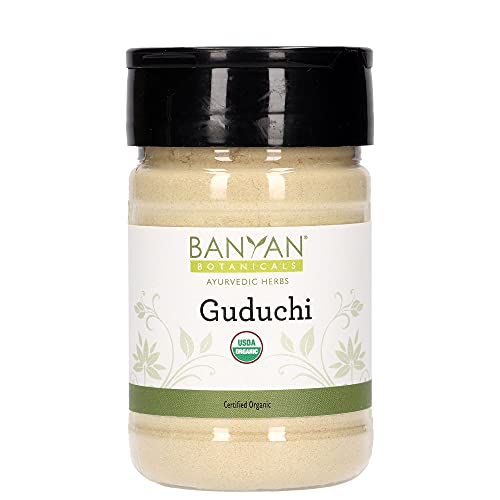 Banyan Botanicals Guduchi Stem Powder - USDA Organic, Spice Jar - Rejuvenating Herb for Digestion, Complexion, and Vitality*