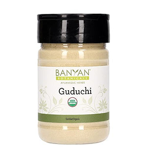 Banyan Botanicals Guduchi Stem Powder - USDA Organic, Spice Jar - Rejuvenating Herb for Digestion, Complexion, and Vitality*