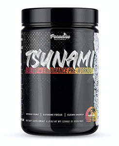 Tsunami PRE-Workout (Paradise Punch) | Pump | Energy | Focus | Endurance