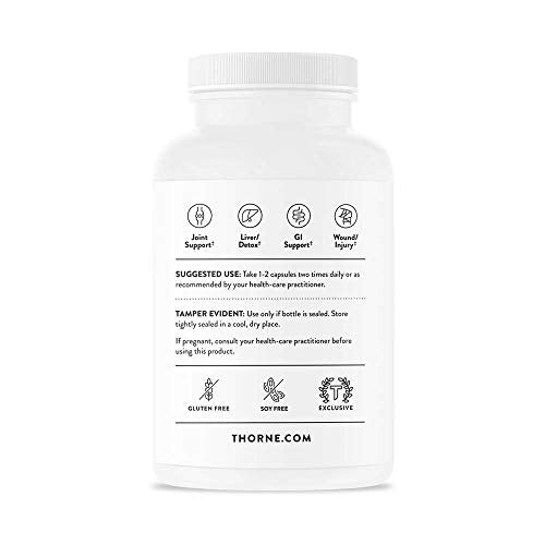 Thorne Research - Meriva 500-SF (Soy Free) - Curcumin Phytosome Supplement - 120 Capsules