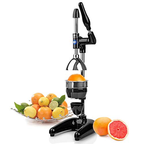 Tribest Pro MJP-100 Professional Manual Juice Cold Press Juicer for Citrus, One-Size, Black