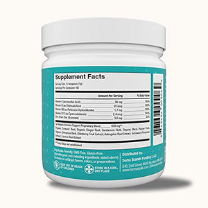 Organic Turmeric Powder, Golden Milk Immunity Aid Drink, Superfood Blend Black Pepper, Curcumin, Cinnamon, Cardamom, Vitamins C, D, B6, B12, Zinc, Golden Milk Latte Immune Support Drink, 180 Servings