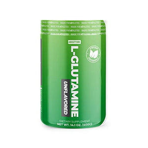 About Time L-Glutamine,50 Servings - Muscle Function & Recovery Formula, Free-Form Amino Acid, Zero Sugars, Zero Calories, Zero Fat