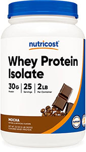 Nutricost Whey Protein Isolate (Mocha) 2LBS