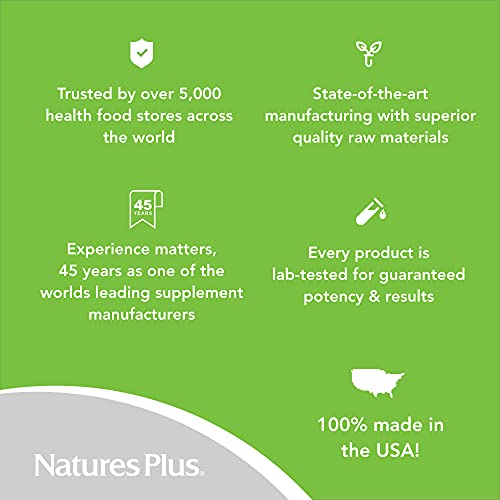 NaturesPlus GI Natural Total Digestive Wellness - 90 Vegetarian Tablets, Bilayer - Natural Gut Health Supplement - Probiotics, Prebiotics, Enzymes - Gluten-Free - 30 Servings