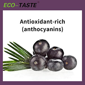 Organic Acai Berry Powder Freeze-Dried 8 oz, Natural Antioxidant Superfood