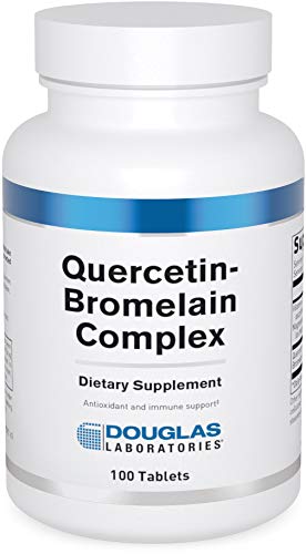 Douglas Laboratories Quercetin Bromelain Complex | Triple Source Antioxidant and Enzyme Formula to Support Vascular and Immune Cell Function* | 100 Tablets