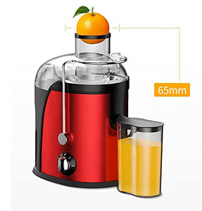 WXLBHD Juicer, Slow Masticating Juicer Machine, Cold Press Juicer Machines with Quiet Motor, Three-speed Knob Speed Regulation, Easy to Clean