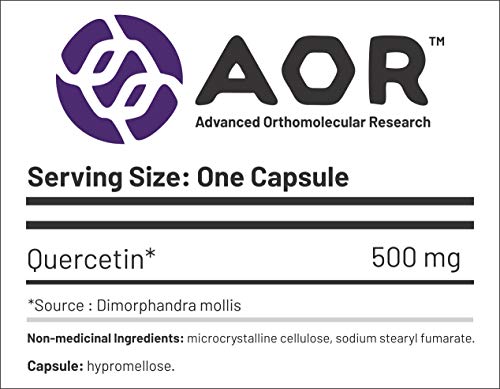 AOR Quircetin, 200 Count