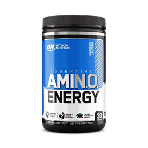 Optimum Nutrition Amino Energy - Pre Workout with Green Tea, BCAA, Amino Acids, Keto Friendly, Green Coffee Extract, Energy Powder - Blueberry Lemonade, 30 Servings