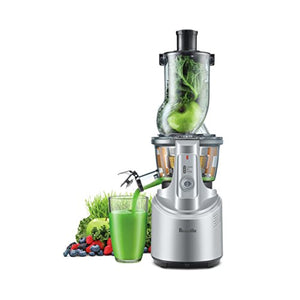 Breville BJS700SIL Big Squeeze Slow Juicer, Silver