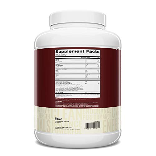 RSP TrueFit - Whey Protein Powder Meal Replacement Shake, Grass Fed Whey + Organic Fruits & Veggies, Fiber & Probiotics, Non-GMO, Gluten Free, Keto