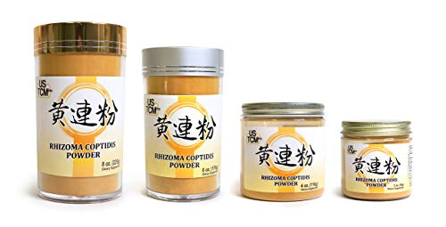 Rhizoma Coptidis Powder Huang Lian Powder 黃連粉 120mesh (2oz)