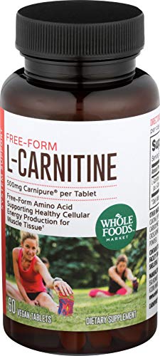Whole Foods Market, L Carnitine 500mg, 60 ct
