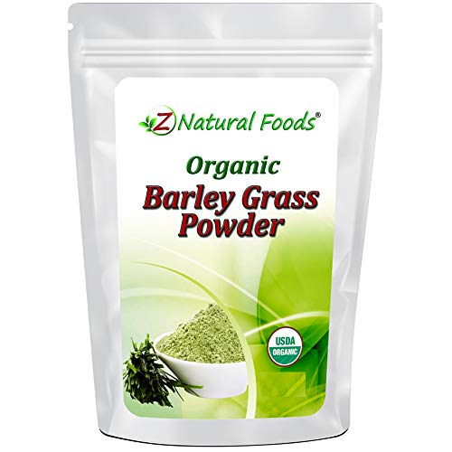 Organic Barley Grass Powder - Green Superfood Supplement for Drinks, Juice, Shakes, Smoothies, Recipes - All Natural Vitamins, Minerals Antioxidants - Raw, Vegan, Non GMO, Kosher - Bulk 5 lb Size