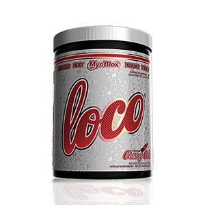 MyoBlox LOCO® Pre-Workout Nitric Oxide Booster | Supports Muscle Pumps & Enhanced Vascularity | for Energy, Focus & Intensity | 400mg of Natural Caffeine per Scoop (Cherry Cola)