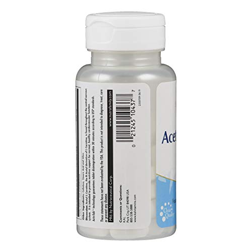 KAL Acetyl-l-Carnitine Tablets, 60 Count