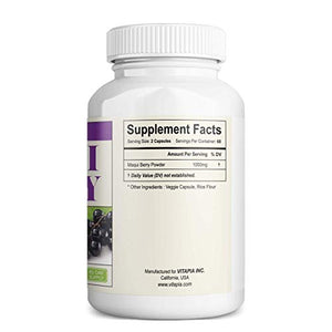 Vitapia Maqui Berry 1000mg - 120 Veggie Capsules - Vegan and Non-GMO - Superfood - Powerful Antioxidant, Immune Support*
