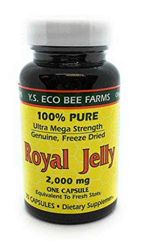 Ys Bee Farms, Royal Jelly 100% Pure, 35 Count