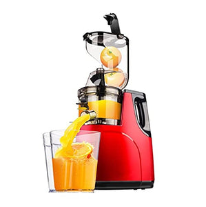 WXLBHD Slow Masticating Juicer, Cold Press Juicer Machine Easy to Clean, Household Residue Juice Separation Juice Machine, Juice Extractor with Quiet Motor and Reverse Function, Easy Clean