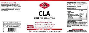 Olympian Labs CLA, 3000 mg per Serving, 90 softgels, 30 Servings