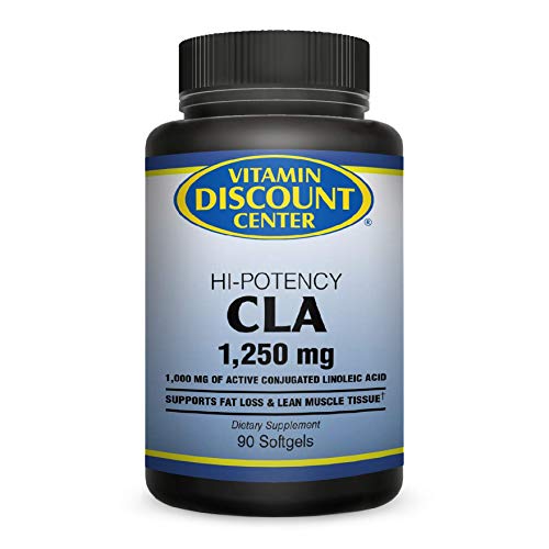 Vitamin Discount Center High Potency CLA 1250mg, 90 Softgels