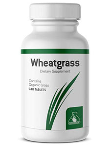 Graminex Wheatgrass Tablets - Natural Immunity, Anti-Aging Support, Boosts Energy, Heart Health, Wellness - Amino Acids, Vitamins, Minerals, Antioxidants Greens Superfood Supplement - 240 Non-GMO Tabs