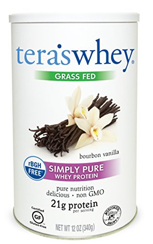 teraswhey Simple Pure Whey Protein, Bourbon Vanilla, 12 oz