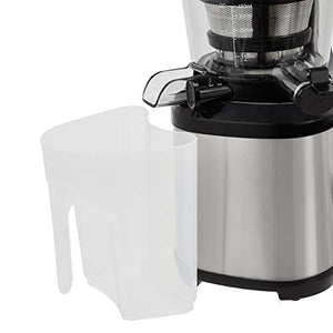 Amazon Basics Easy to Clean Masticating Slow Juicer with Wide Chute