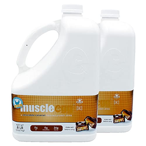 2 Gallons Chocolate Caramel MuscleEgg Liquid Egg Whites (Cage-Free)