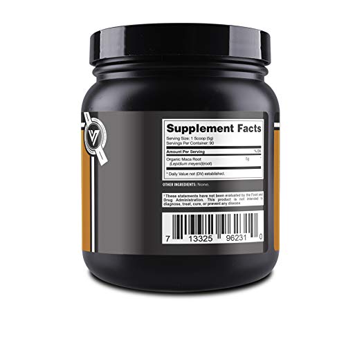 VitaDirect Organic Maca Root Powder - 90 Servings, 5g per Serving