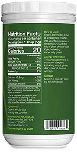 Zint Wheatgrass Powder, Organic (8 oz): Powerful Immune Support Supplement, Whole Leaf Antioxidant Chlorophyll Source for Detox, Immunity Booster