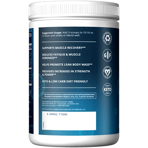 MRM Nutrition Reload BCAA+G Post-Workout Recovery| Island Fusion Flavored| 9.6g Amino Acids| with CarnoSyn®| Muscle Recovery| Keto Friendly| 26 Servings