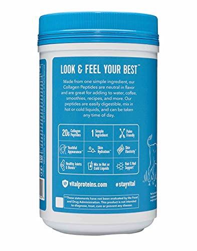 Vital Proteins, Unflavored Collagen Peptides, 10 Ounce