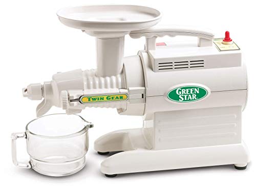 Tribest Green Star GS-3000-220V Deluxe Twin Gear Juice Extractor, 220V, NOT FOR USA USE (European Cord)