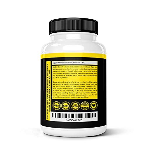 Yohimbine HCL 5mg For Men and Women - Yohimbe Extract - [Extra Strength Supplement] - (270 Capsules) - Zero Fillers - Gluten Free & Non-GMO - USA Made - Quality Guarantee - Tested for Potency & Purity