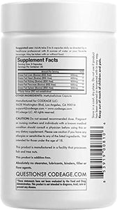 Codeage Grass Fed Beef Organs Supplement – Glandulars Supplements - Freeze Dried, Non-Defatted, Desiccated Liver, Heart, Kidney, Pancreas & Spleen Bovine Pills – Beef Vitamins - Non-GMO -180 Capsules