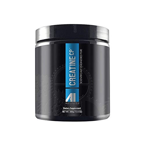 AI Wellness Creatine CP, CreaPure Creatine, Creatine Supplement Powder, Pre-Workout Creatine, Pre-Workout Energy Booster, Creatine Monohydrate, Stamina Builder, Gain Muscle and Intensify Your Workout