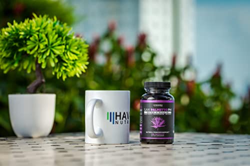 Saw Palmetto Prostate Supplements for Men as Potent DHT Blocker for Hair Growth and Beta Blocker to Decrease Frequent Urination (100 Count, Night Time)